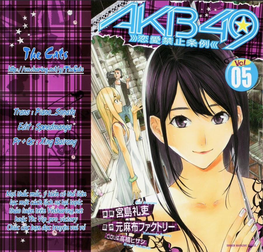 Akb49 - Renai Kinshi Jourei 35 trang 0