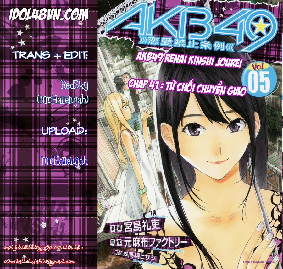 Akb49 - Renai Kinshi Jourei 41 trang 0