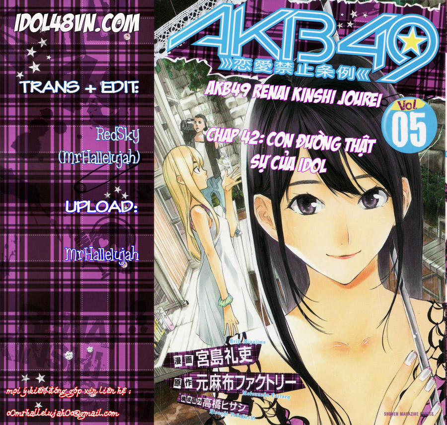 Akb49 - Renai Kinshi Jourei 42 trang 0