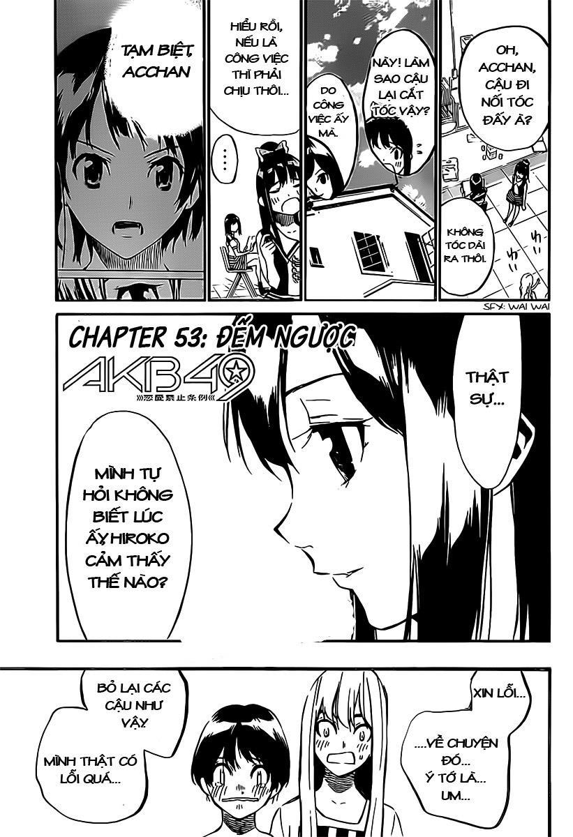 Akb49 - Renai Kinshi Jourei 53 trang 1