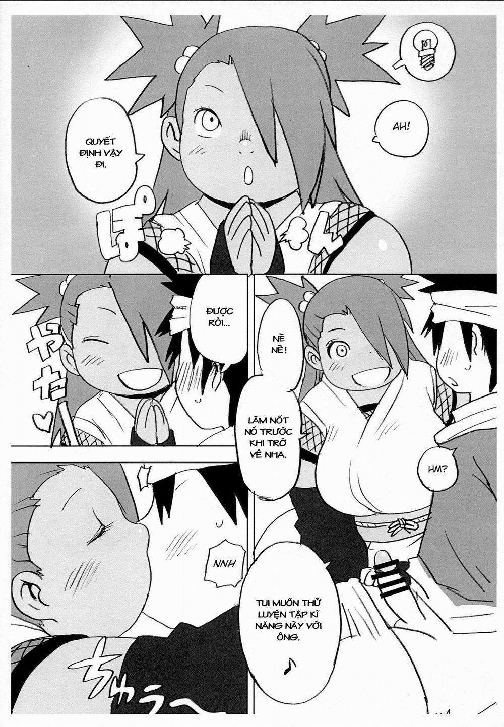 Akimichi Chocho Tadaima Kunoichi Shugyochu (Boruto) 1 trang 8