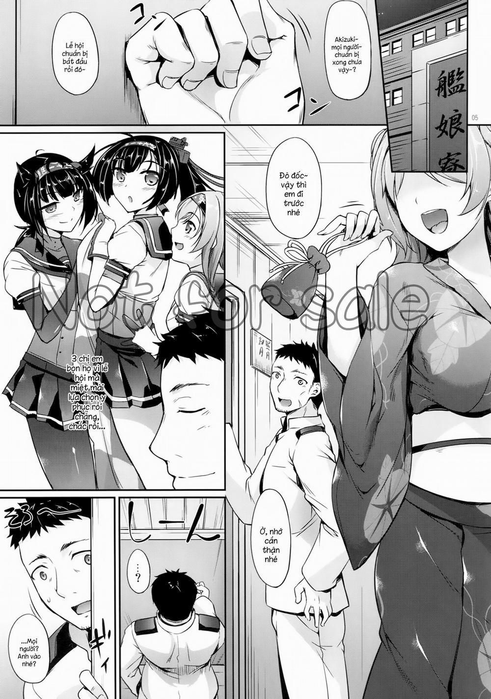 Akizuki-gata wa Sukebe Body Ni (Kantai Collection) Oneshot trang 3