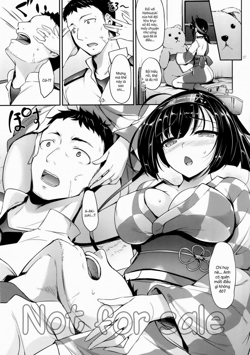 Akizuki-gata wa Sukebe Body Ni (Kantai Collection) Oneshot trang 5