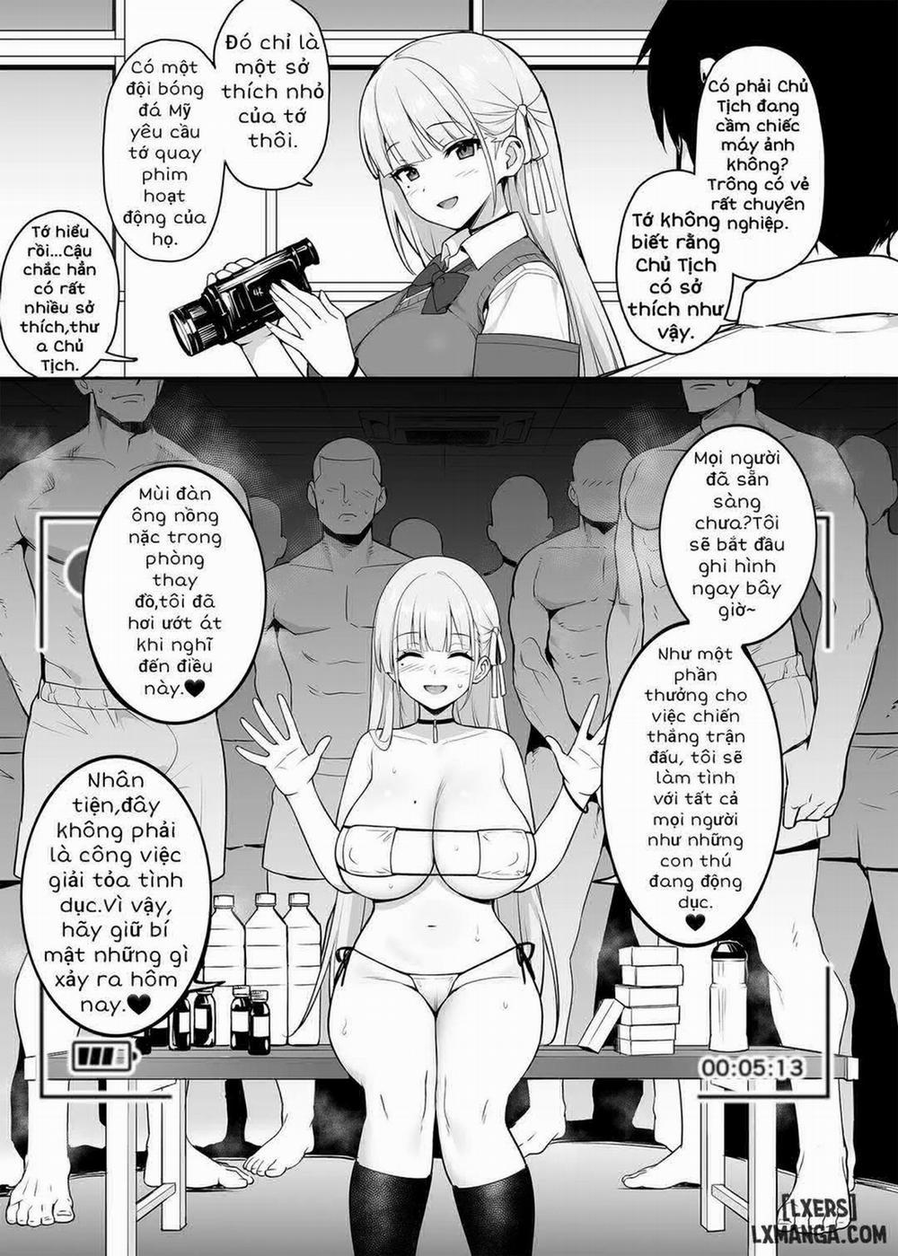 Akogare no Seitokaichou ga Kyonyuu Sugiru Ken Oneshot trang 17