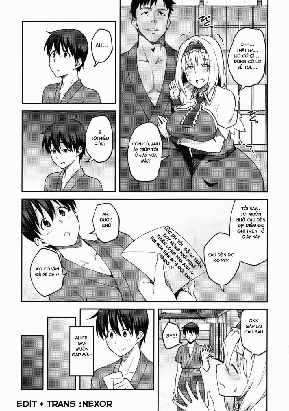 Alice ga Suki nano wa (Touhou) Oneshot trang 12