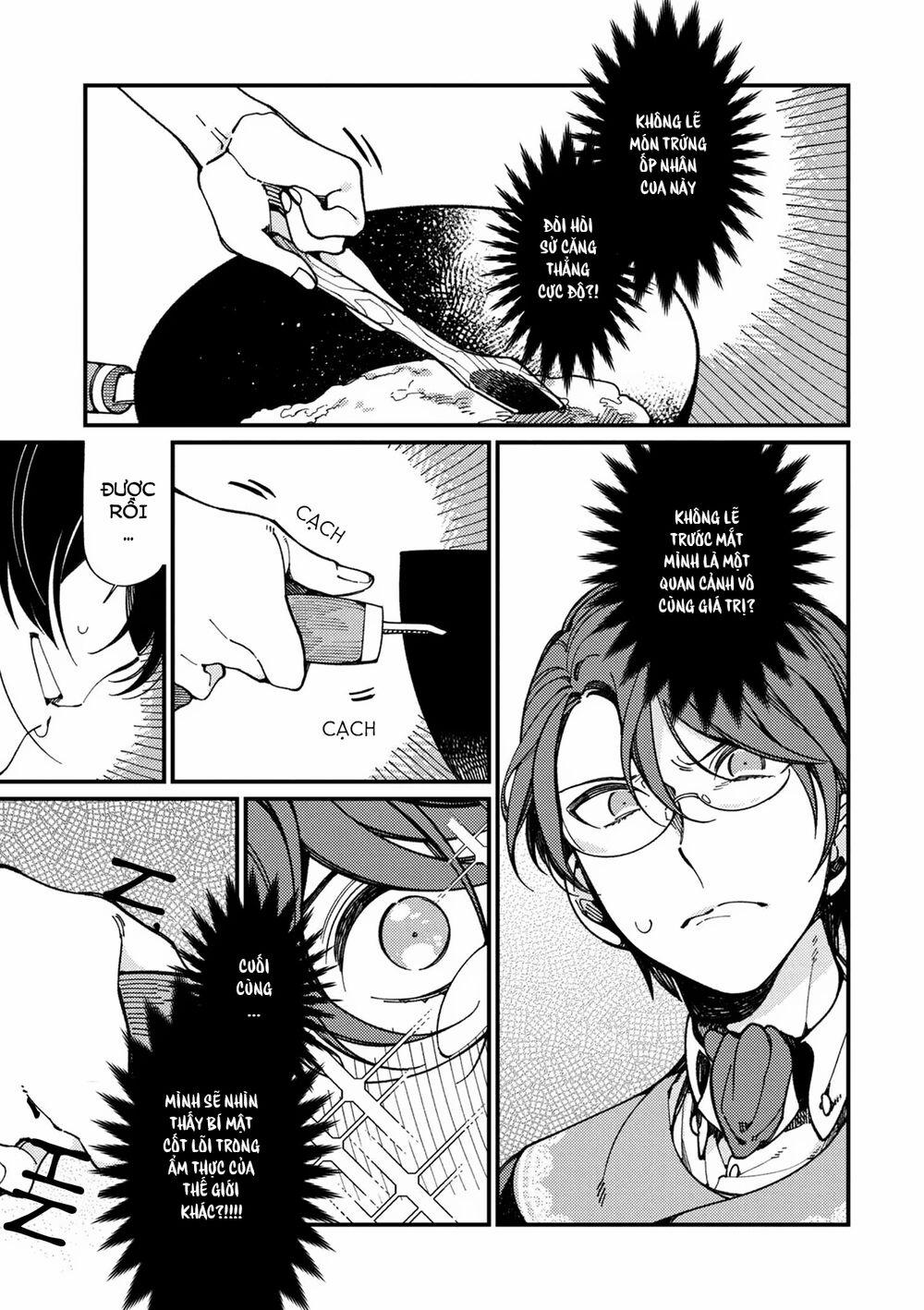 Ẩm Thực Đến Từ Thế Giới Khác 0 0 Quý ngài gắt gỏng, trứng ốp cua, canh rong biển trang 16