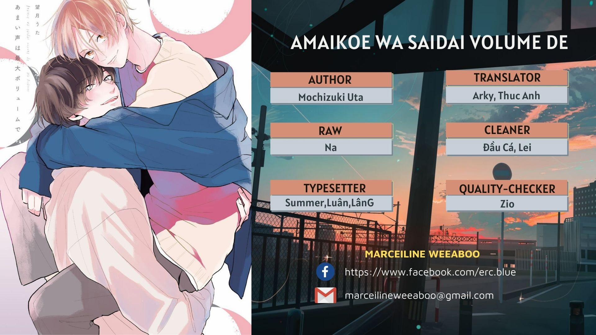 Amaikoe Wa Saidai Volume De 2 trang 3