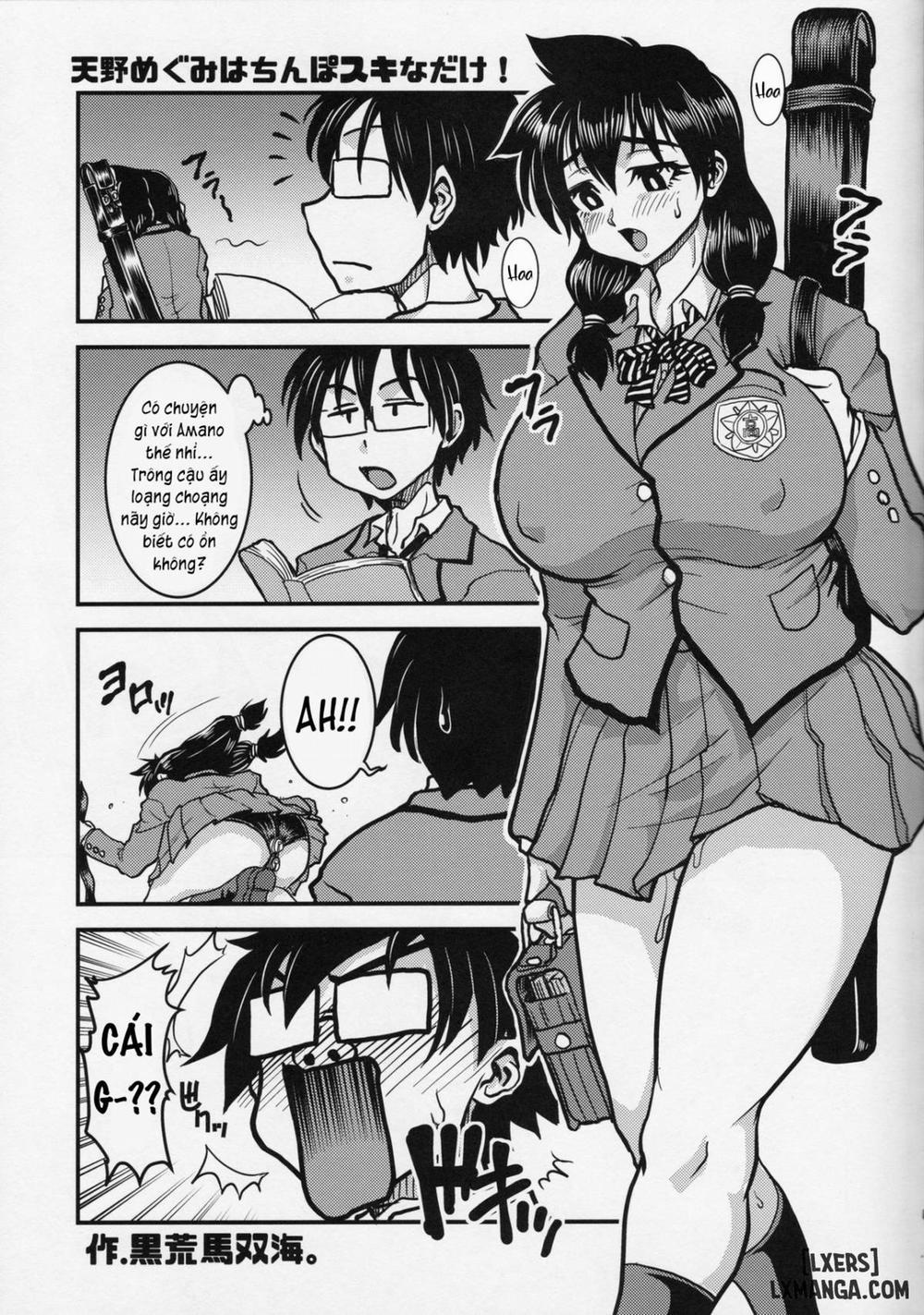 Amano Megumi wa Chinpo Suki na dake Oneshot trang 4