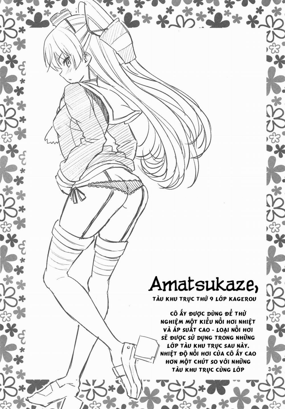 Amatsukaze-chan Asekkaki (Kantai Collection) Oneshot trang 2