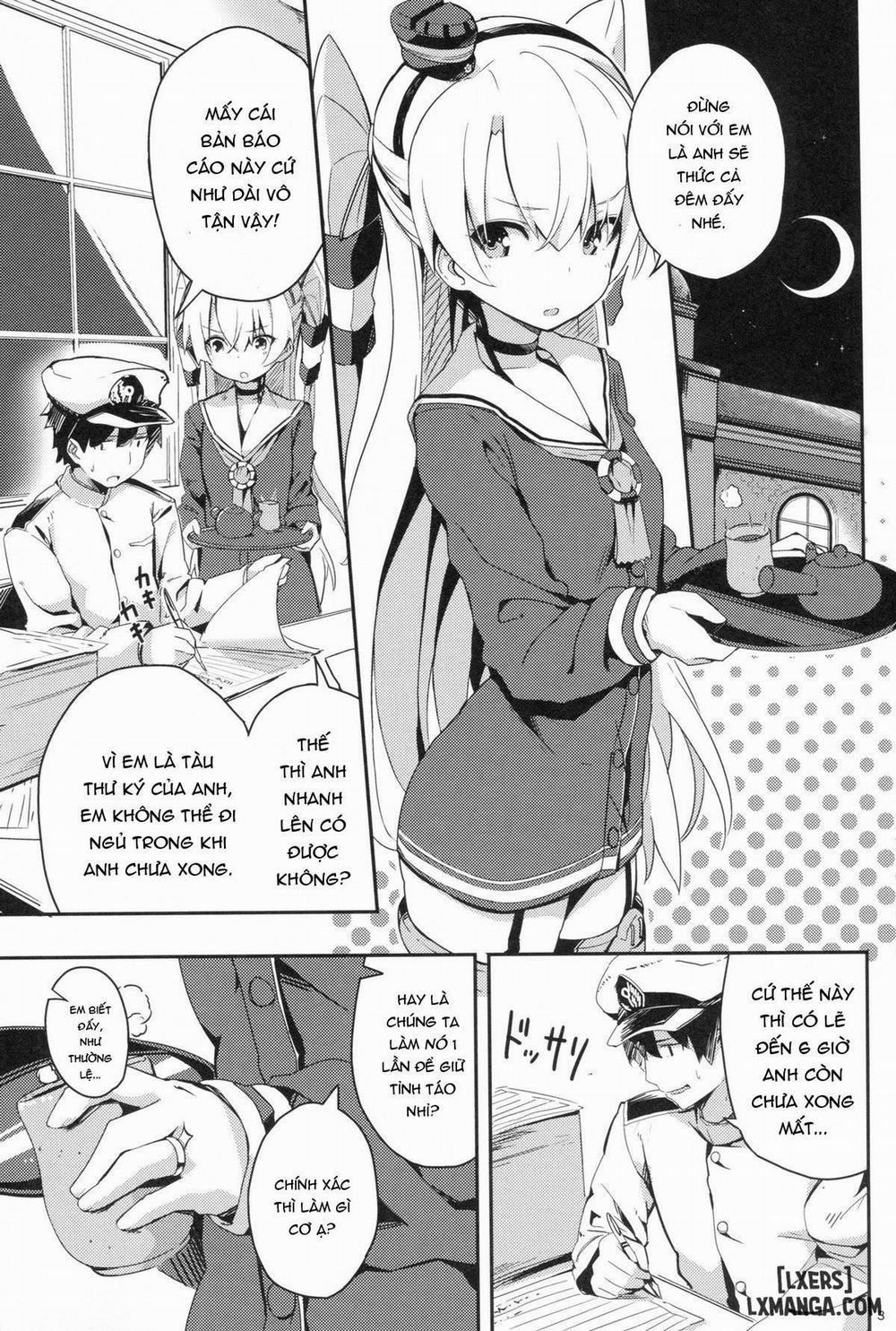 Amatsukaze to Tetsuya Oneshot trang 1