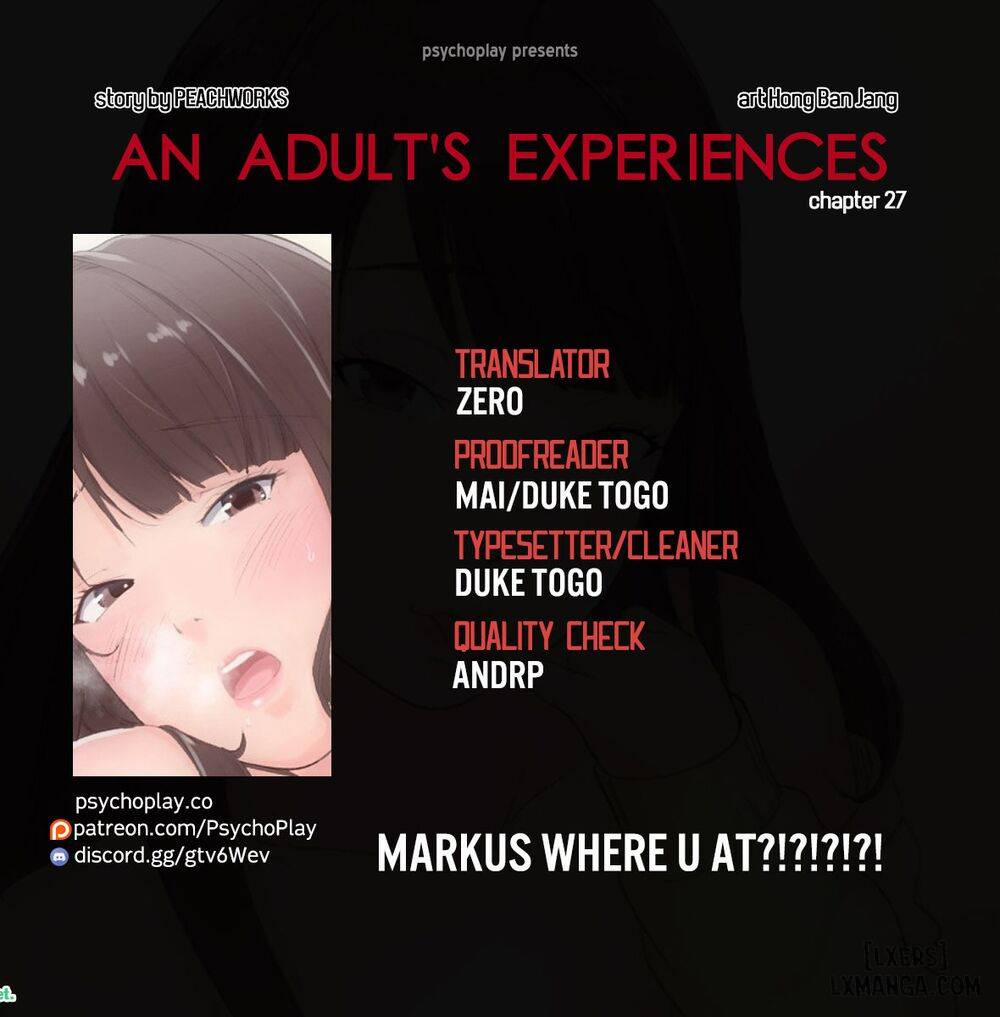 An Adult's Experiences 50 trang 0