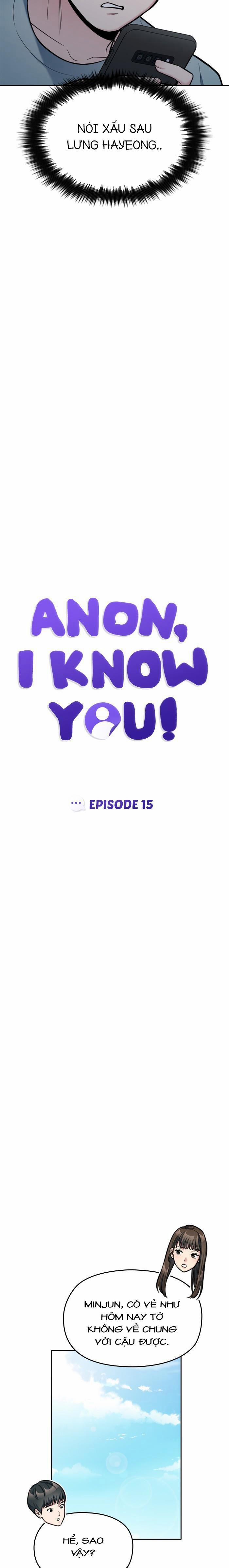 Ẩn Danh, Tôi Biết Bạn! 15 trang 20