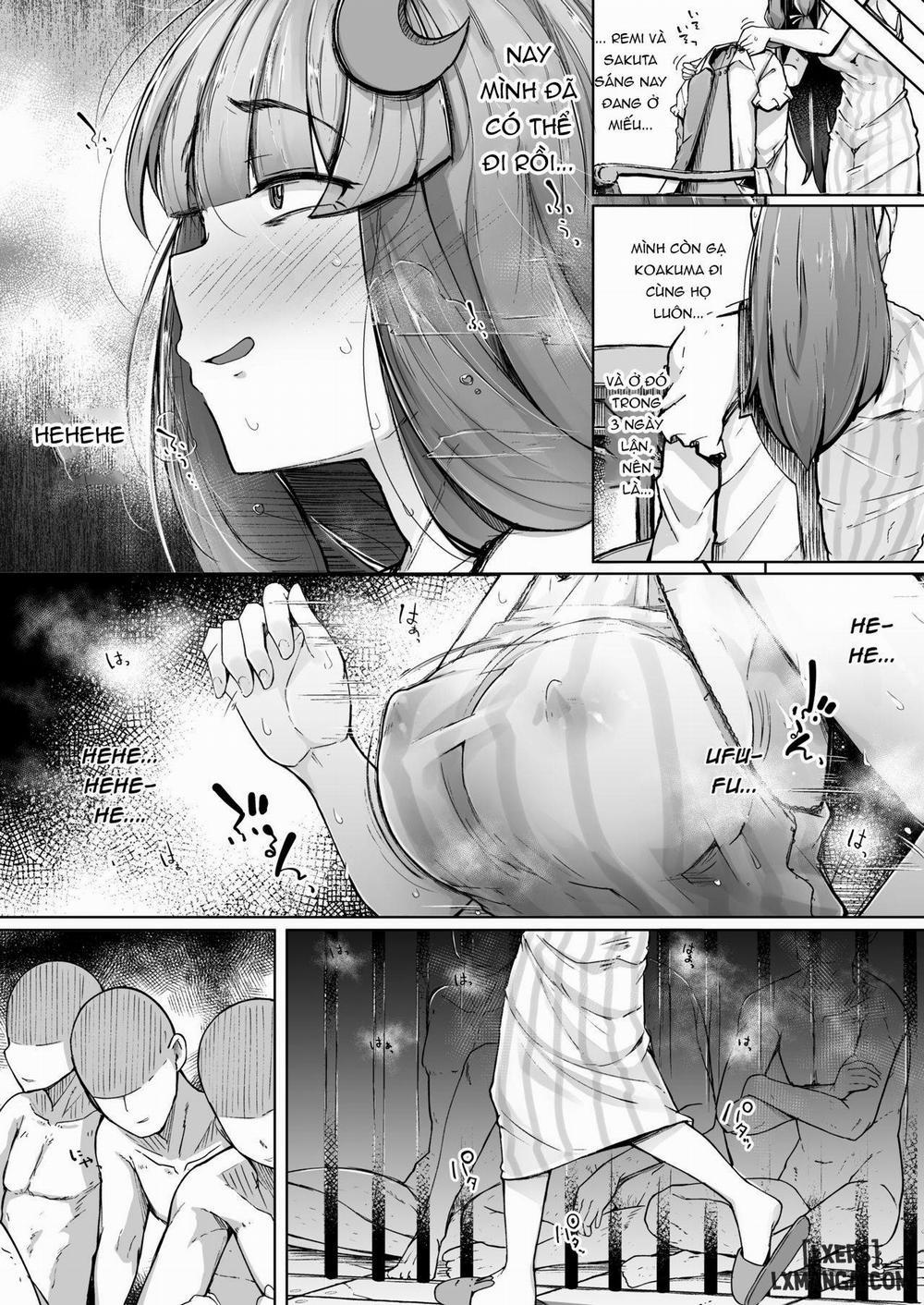 Ana to Muttsuri Dosukebe Daitoshokan 2 Oneshot trang 15