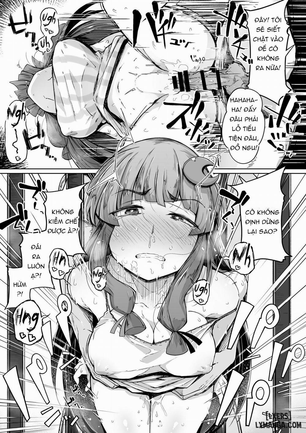 Ana to Muttsuri Dosukebe Daitoshokan 2 Oneshot trang 22