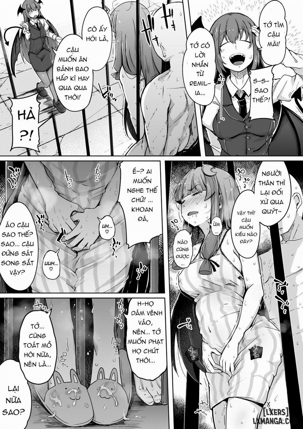 Ana to Muttsuri Dosukebe Daitoshokan 2 Oneshot trang 24