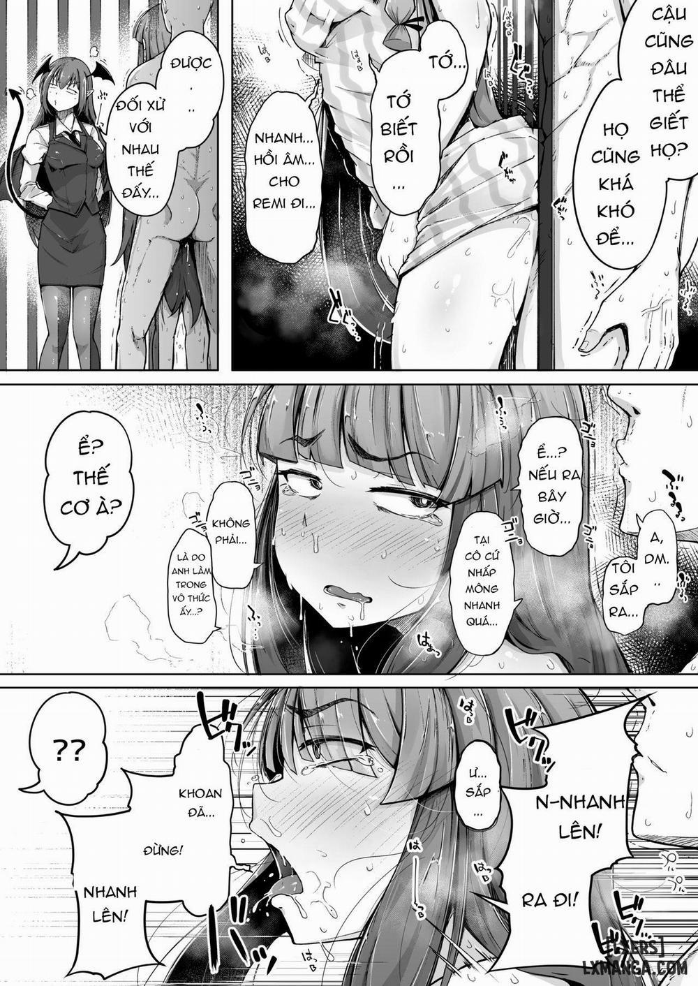 Ana to Muttsuri Dosukebe Daitoshokan 2 Oneshot trang 25