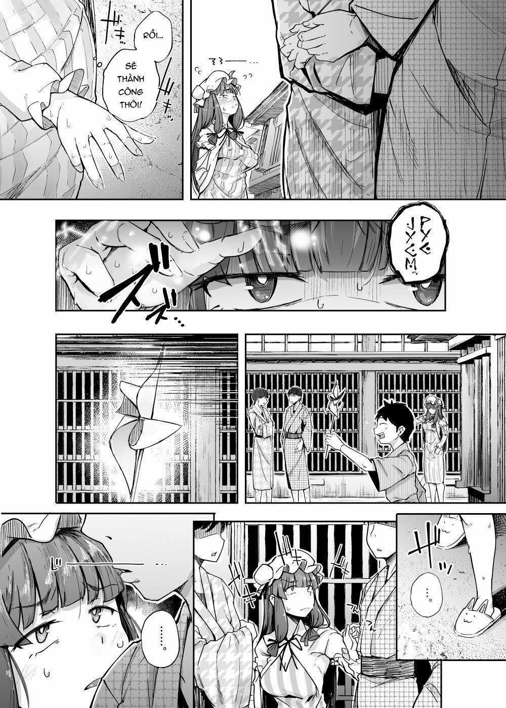 Ana to Muttsuri Dosukebe Daitoshokan 4 Oneshot trang 13