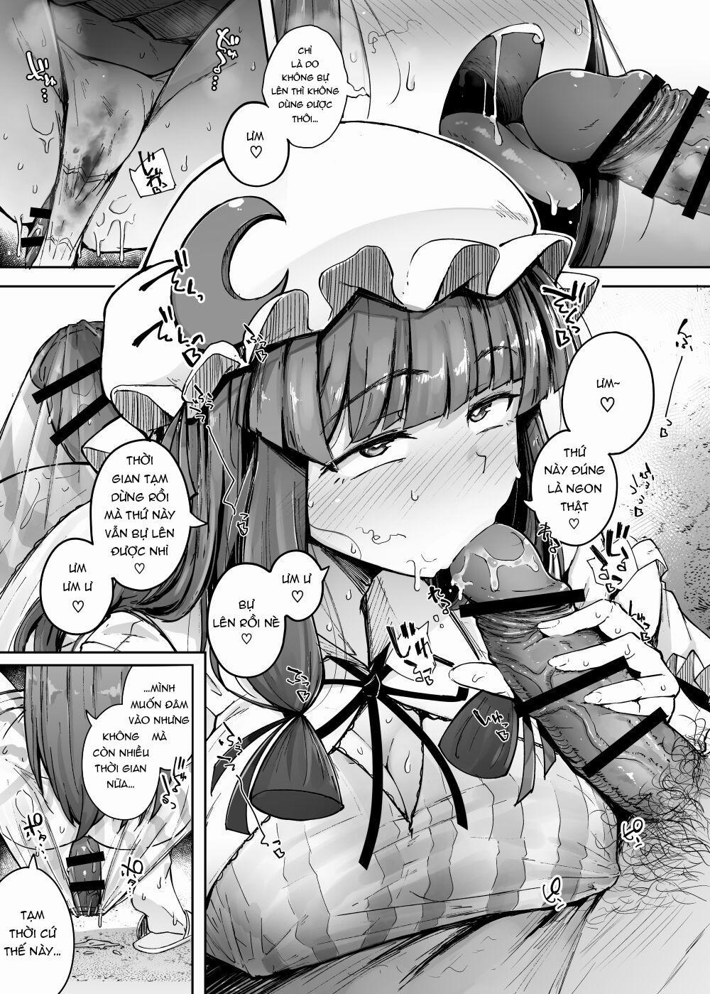 Ana to Muttsuri Dosukebe Daitoshokan 4 Oneshot trang 16