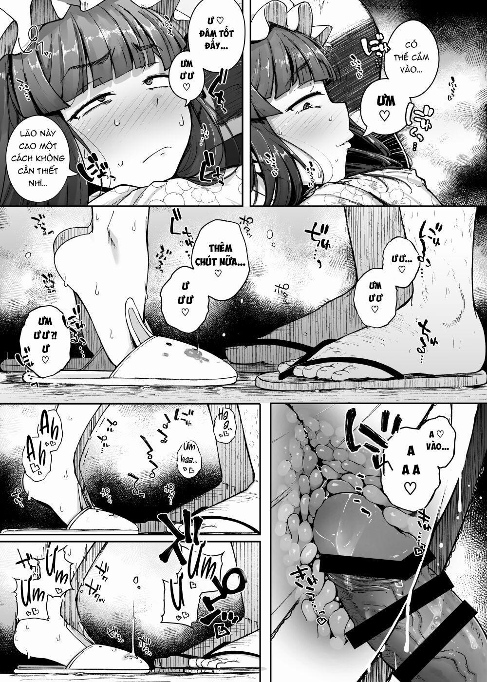 Ana to Muttsuri Dosukebe Daitoshokan 4 Oneshot trang 22