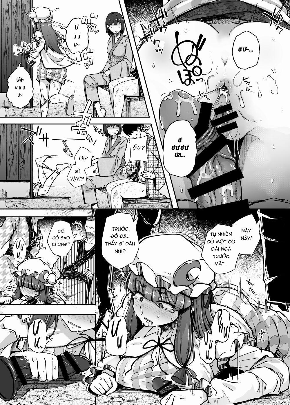 Ana to Muttsuri Dosukebe Daitoshokan 4 Oneshot trang 30