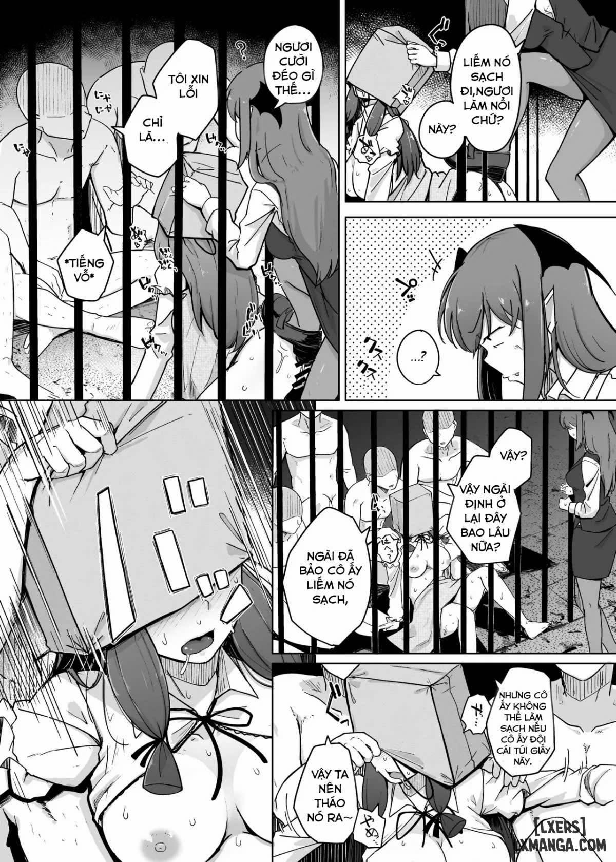 Ana to Muttsuri Dosukebe Daitoshokan 5 Oneshot trang 16