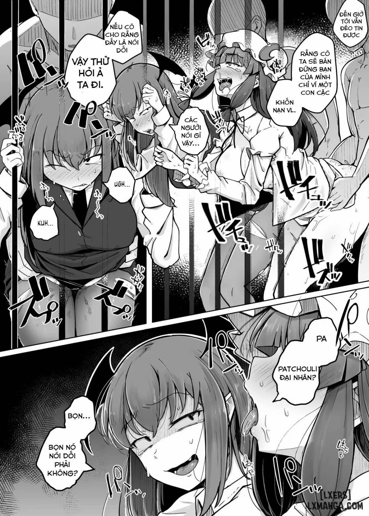 Ana to Muttsuri Dosukebe Daitoshokan 5 Oneshot trang 23
