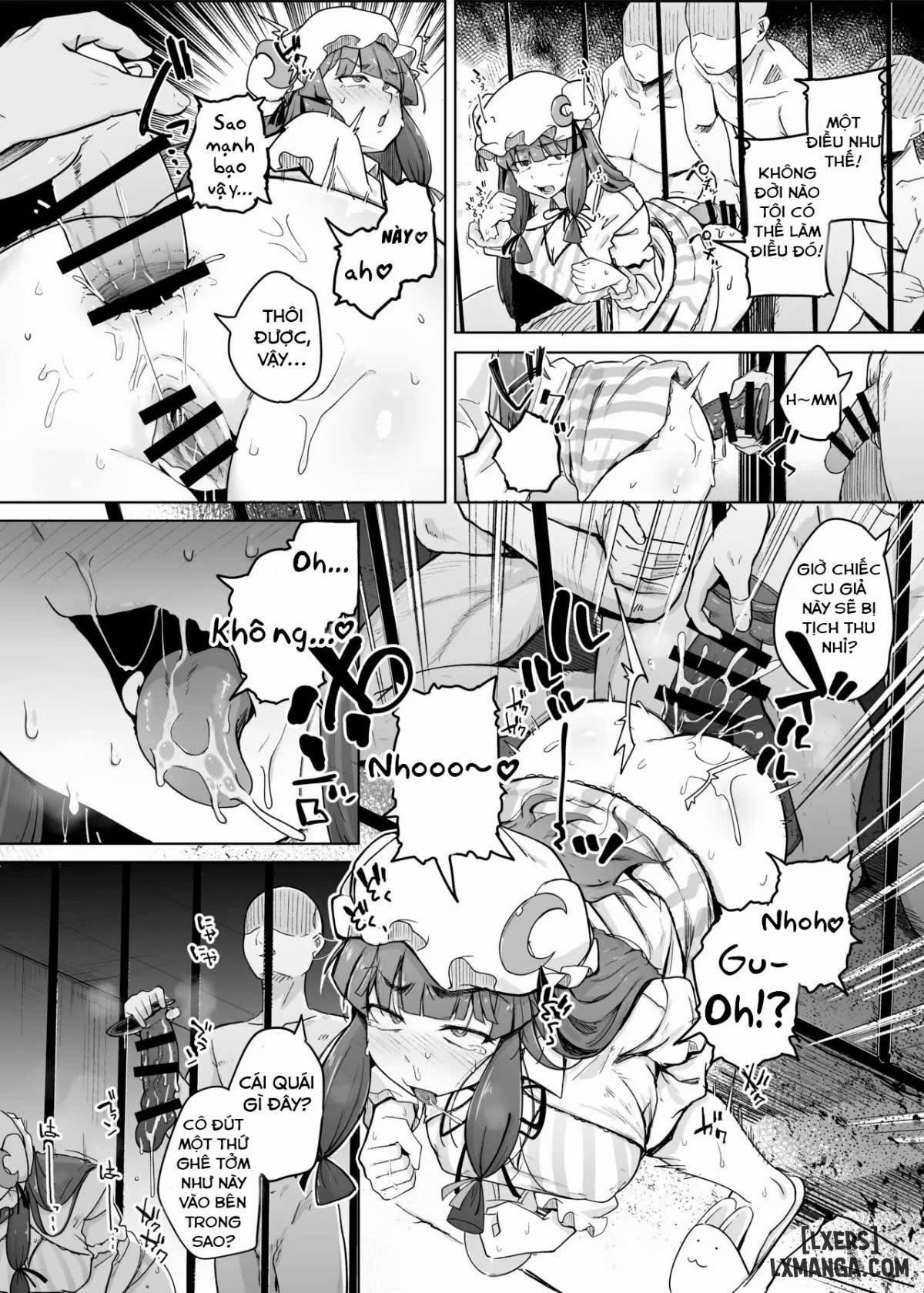 Ana to Muttsuri Dosukebe Daitoshokan 5 Oneshot trang 9