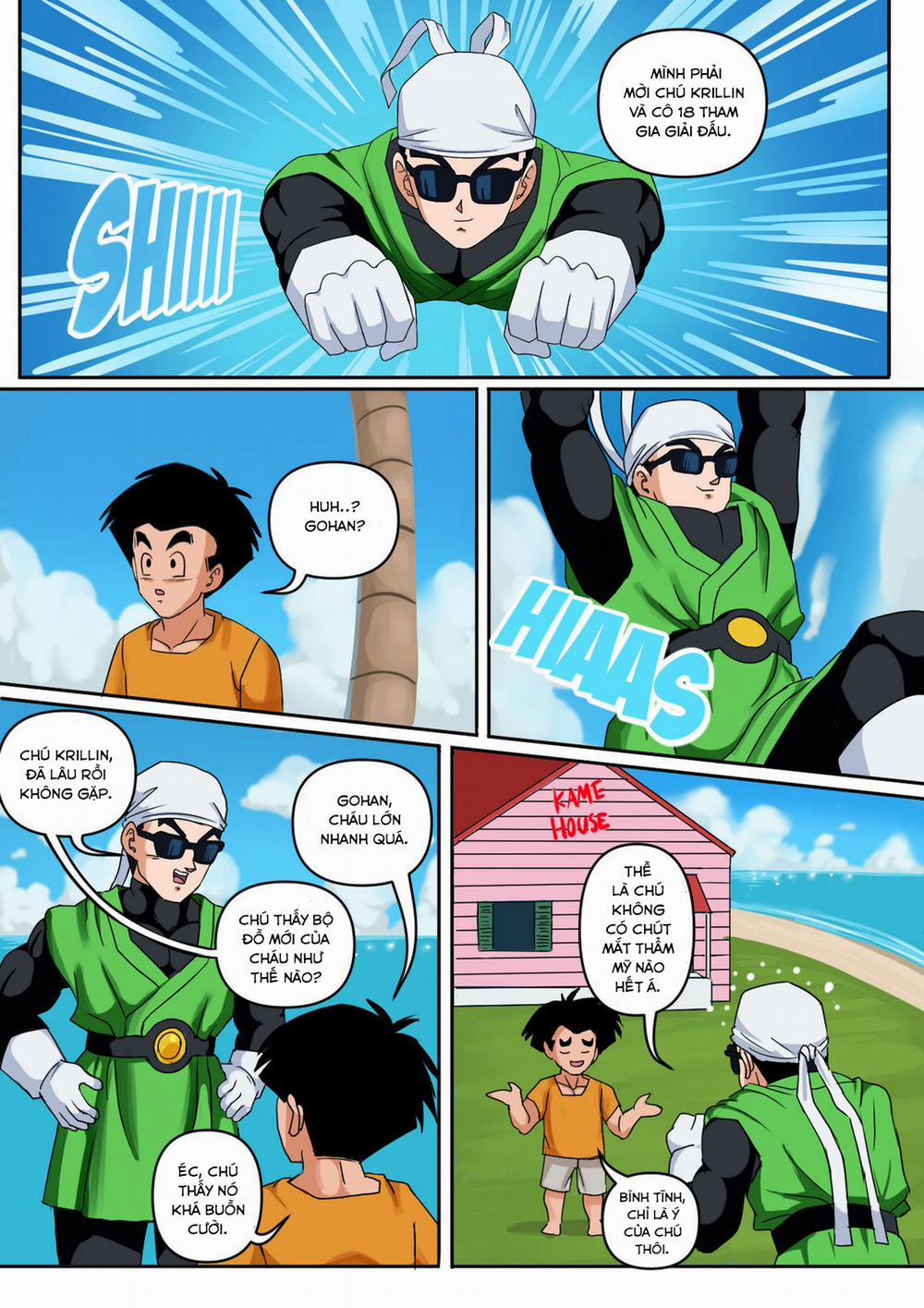 Android 18 & Gohan 1.1 trang 4