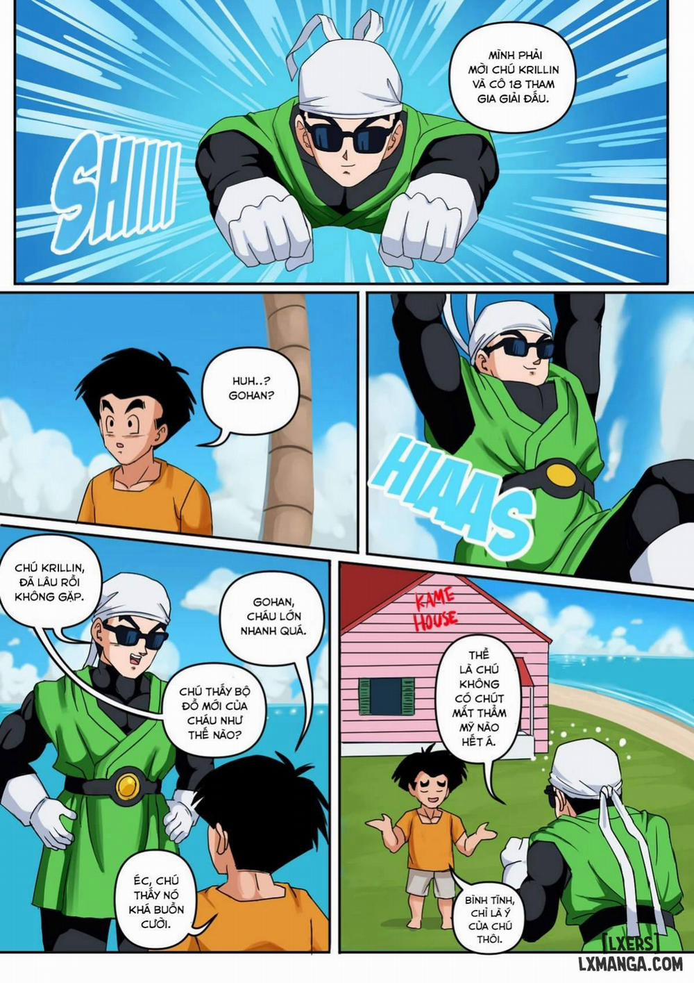 Android 18 & Gohan Oneshot trang 3