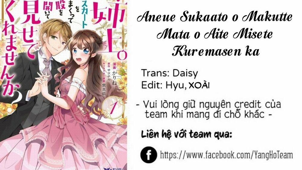 Aneue Sukaato O Makutte Mata O Aite Misete Kuremasen Ka 3 trang 0
