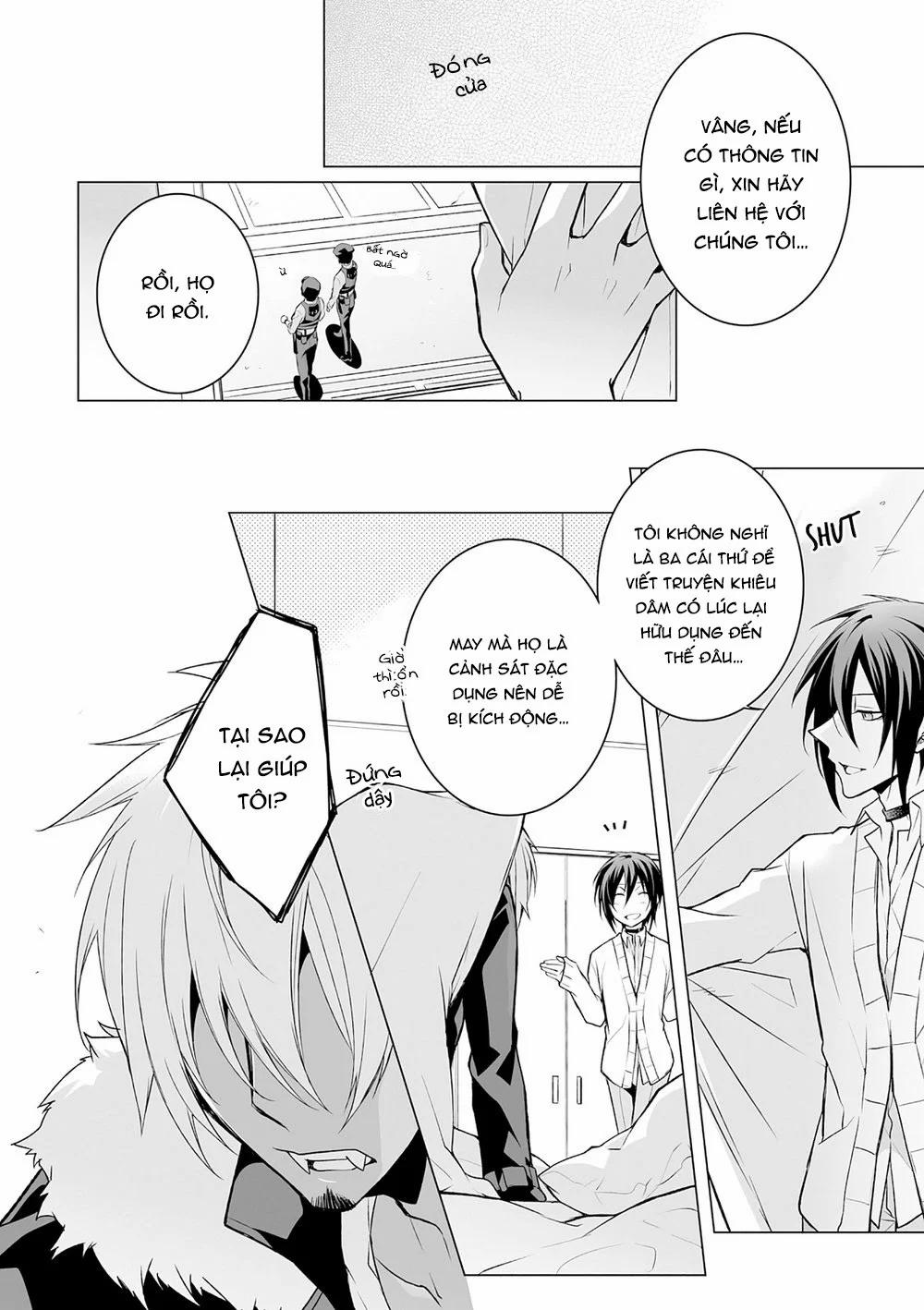 Anh Chàng Người Sói Và Tiểu Thuyết Gia Lập Dị 1.1 trang 17