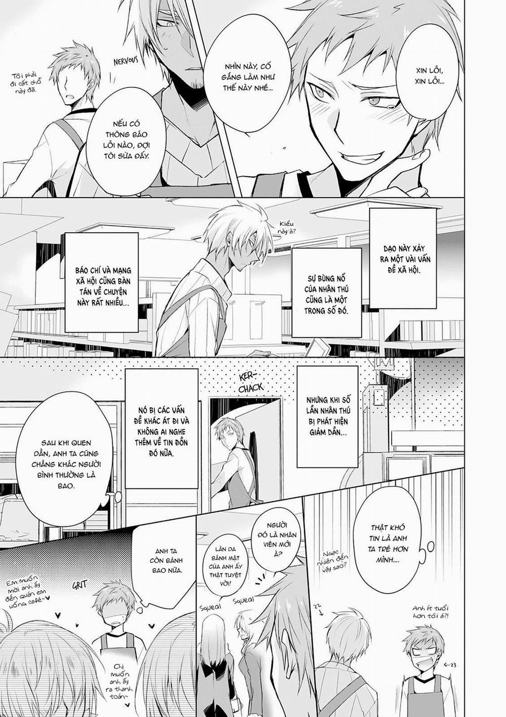 Anh Chàng Người Sói Và Tiểu Thuyết Gia Lập Dị 5.1 trang 7