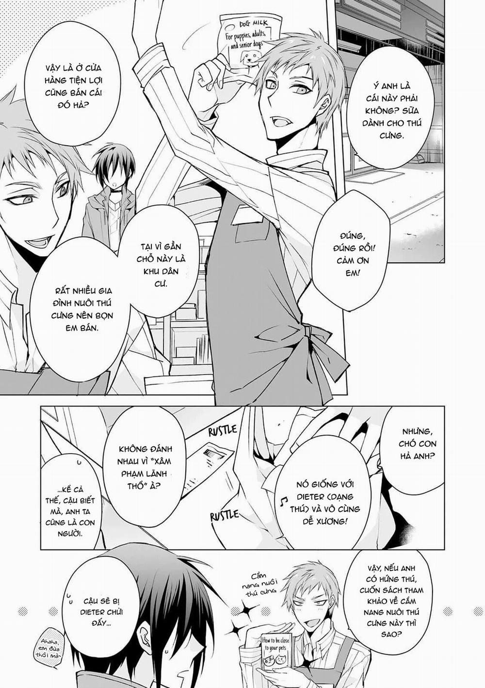 Anh Chàng Người Sói Và Tiểu Thuyết Gia Lập Dị 7 trang 8