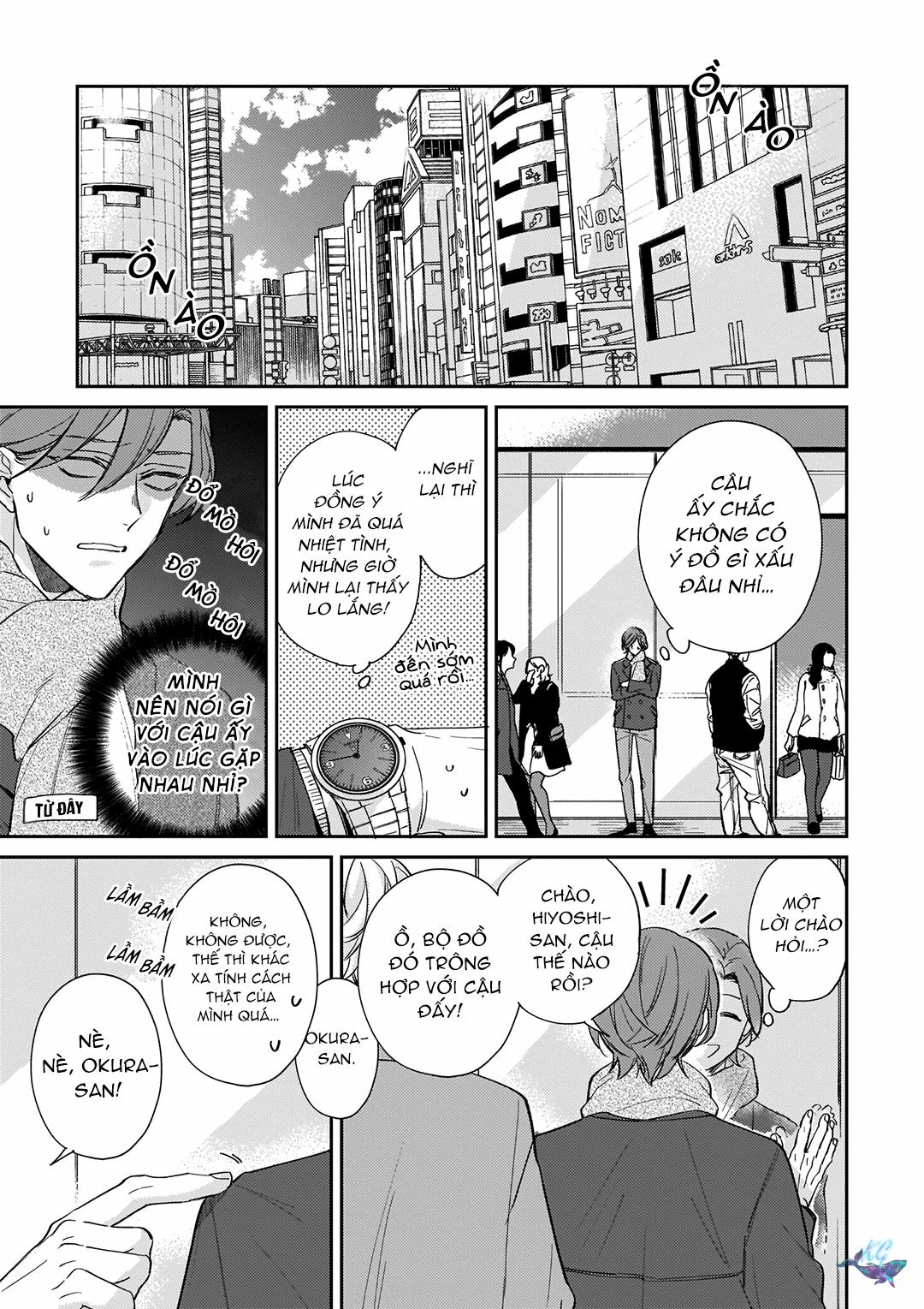 Anh Chàng Nhân Viên Mắc Chứng Rối Loạn Giao Tiếp 2 trang 18