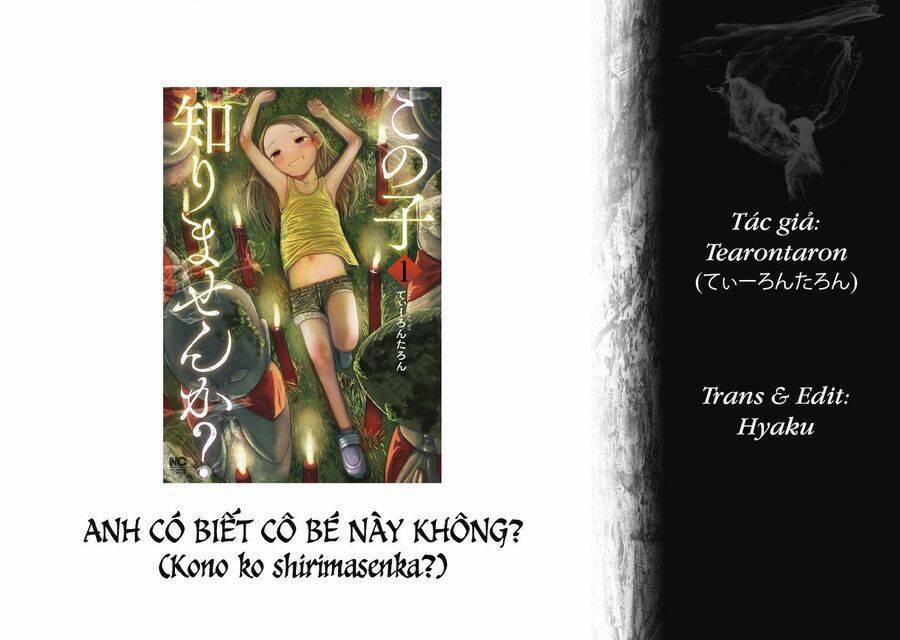 Anh Có Biết Cô Bé Này Không? 1 trang 0