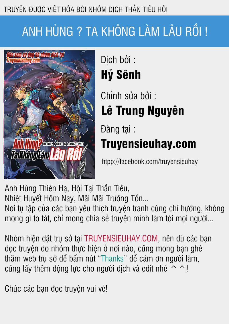 Anh Hùng ? Ta Không Làm Lâu Rồi 35 trang 0
