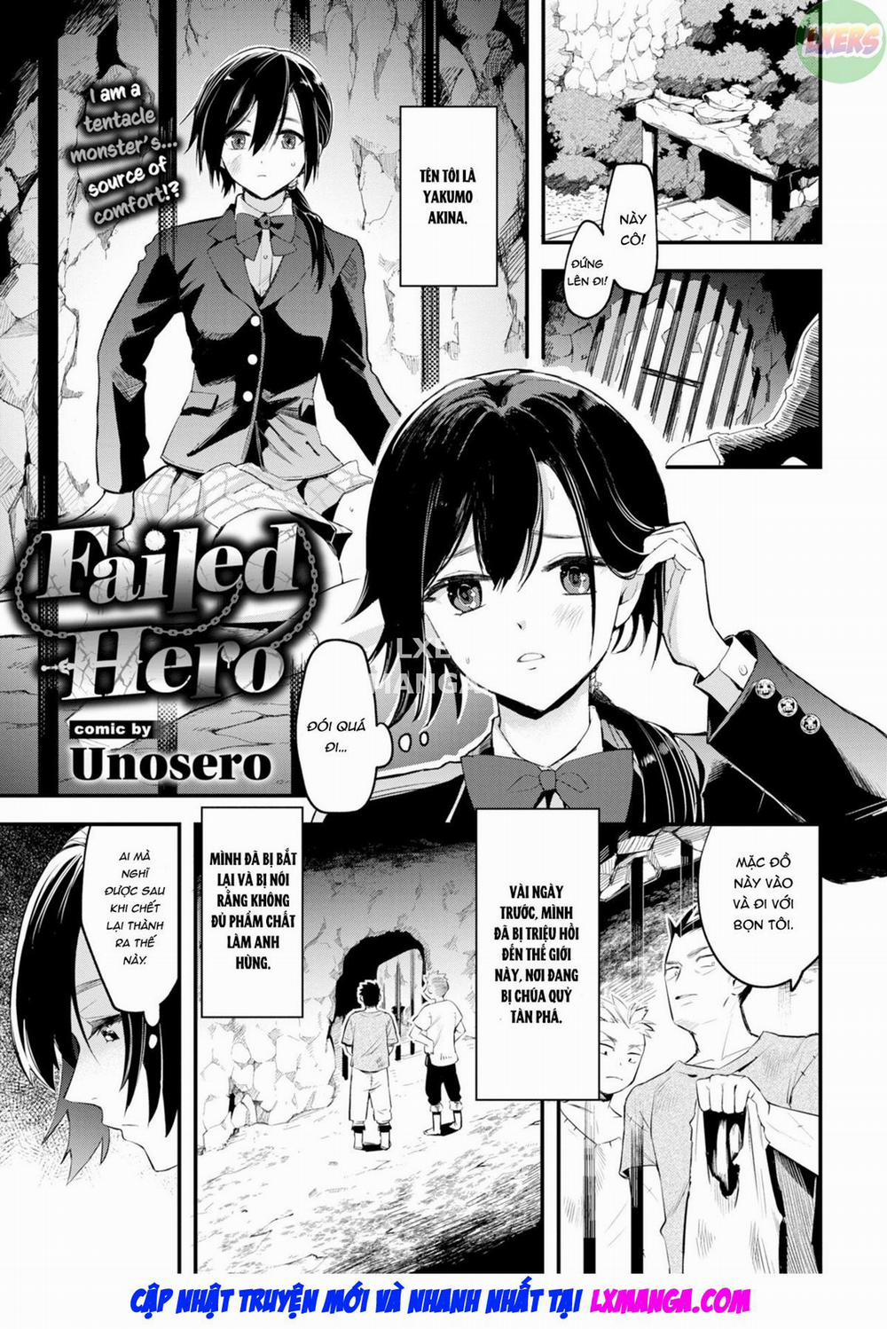 Anh hùng thất bại Oneshot trang 1
