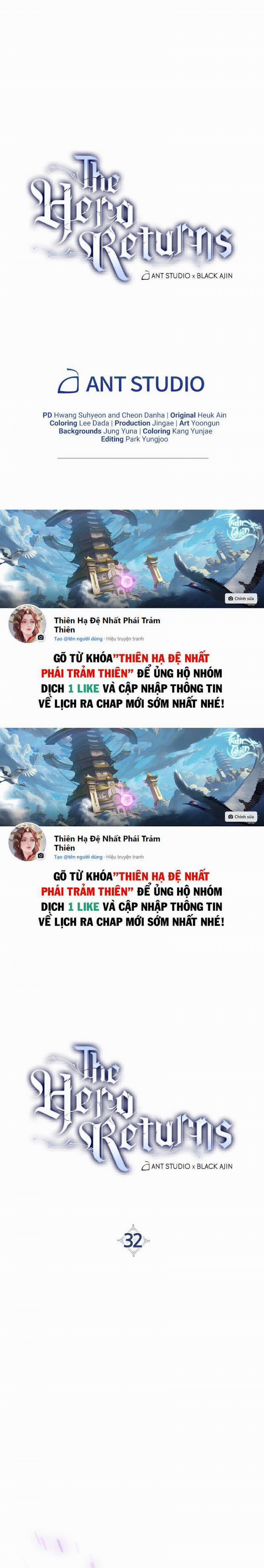 Anh Hùng Trở Lại 32 trang 1