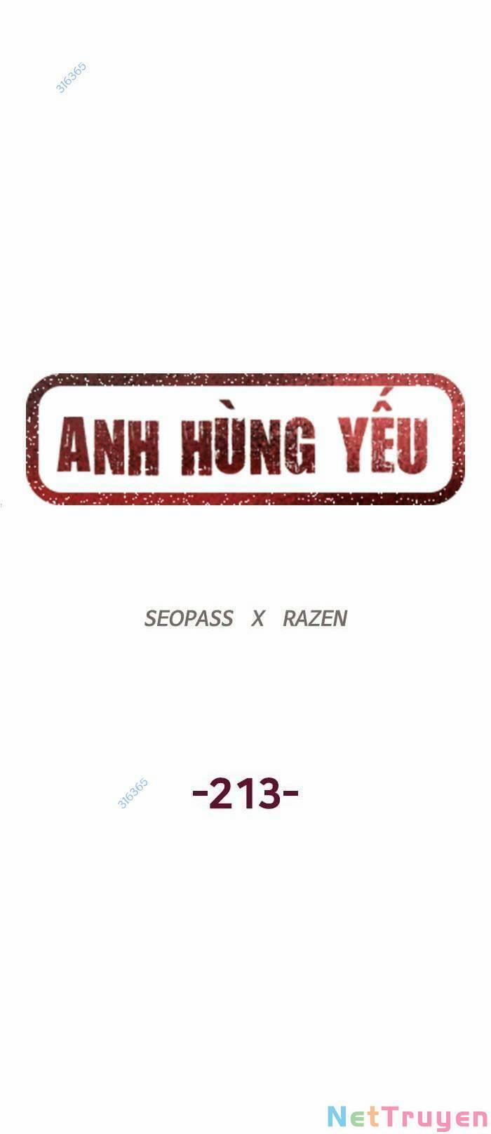 Anh Hùng Yếu 213 trang 0