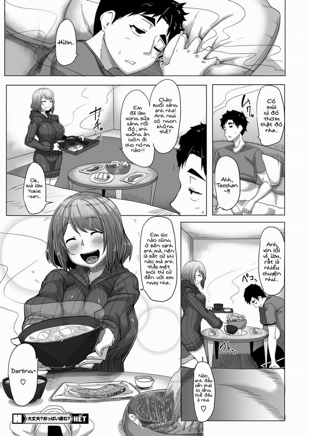 Anh ổn đó chứ? Muốn sờ ngực em không? Oneshot trang 19