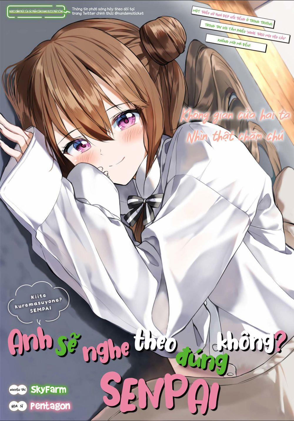Anh Sẽ Nghe Lời Em Chứ? Senpai 0 Sự trả thù trang 0
