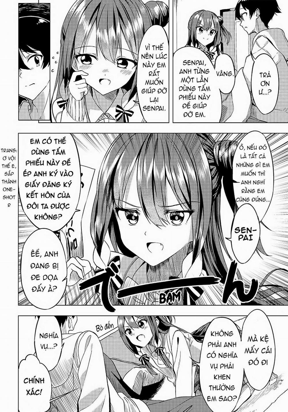 Anh Sẽ Nghe Lời Em Chứ? Senpai 1 trang 21
