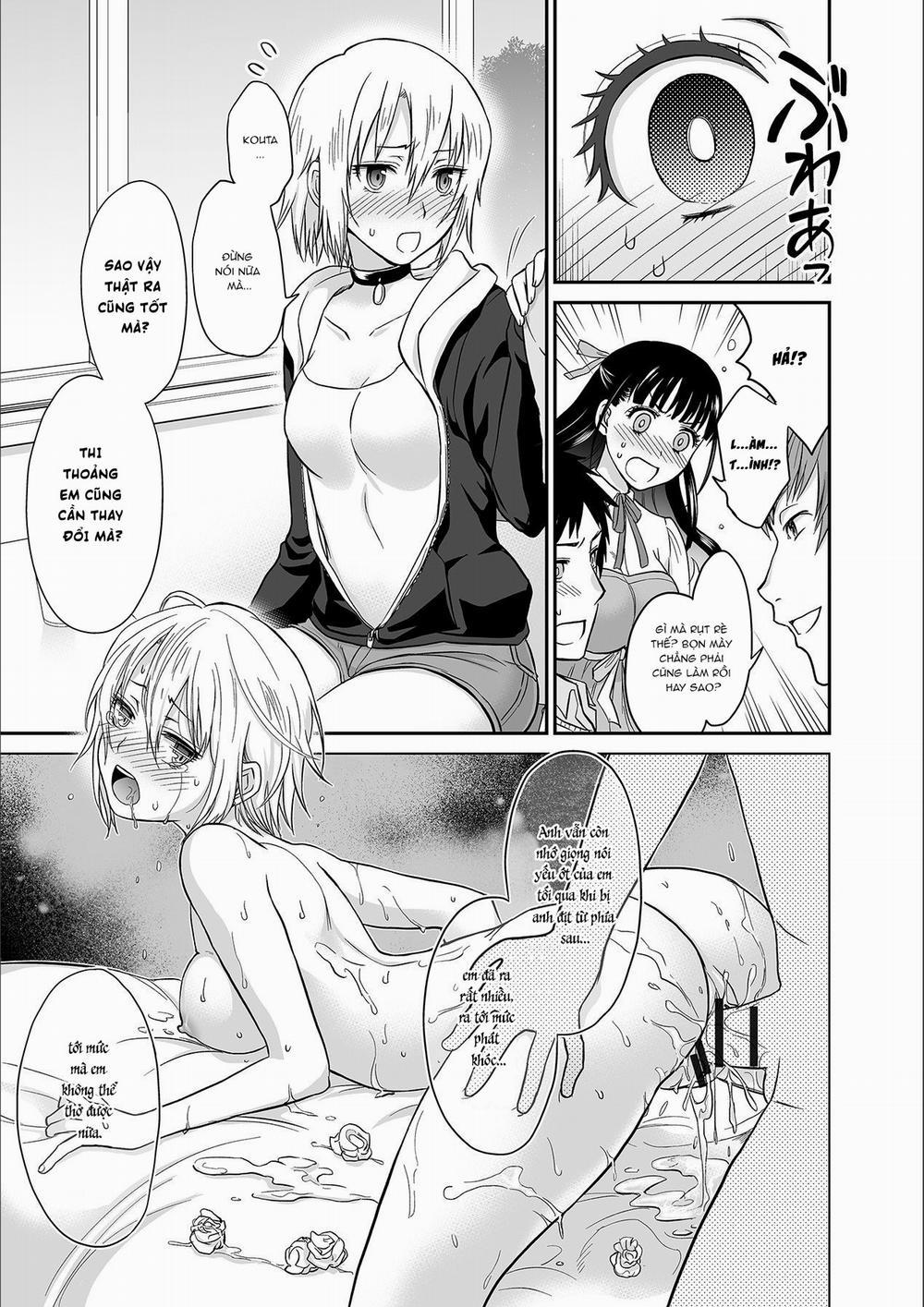 Anh ta không thể làm em thỏa mãn vậy thì anh có làm được không? 1 trang 10