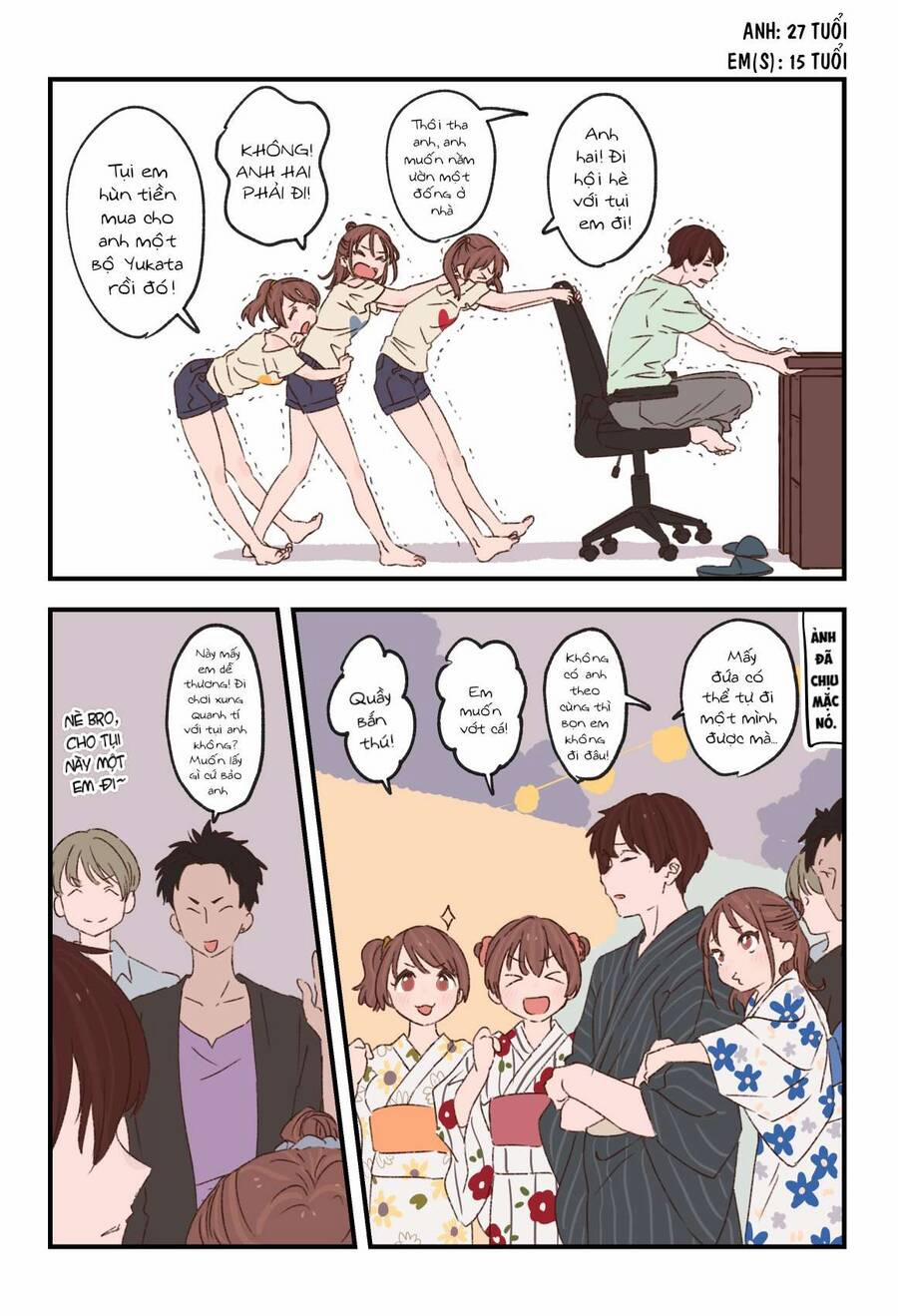 Anh Trai Cùng 3 Cô Em Gái Sinh Ba 8 trang 2