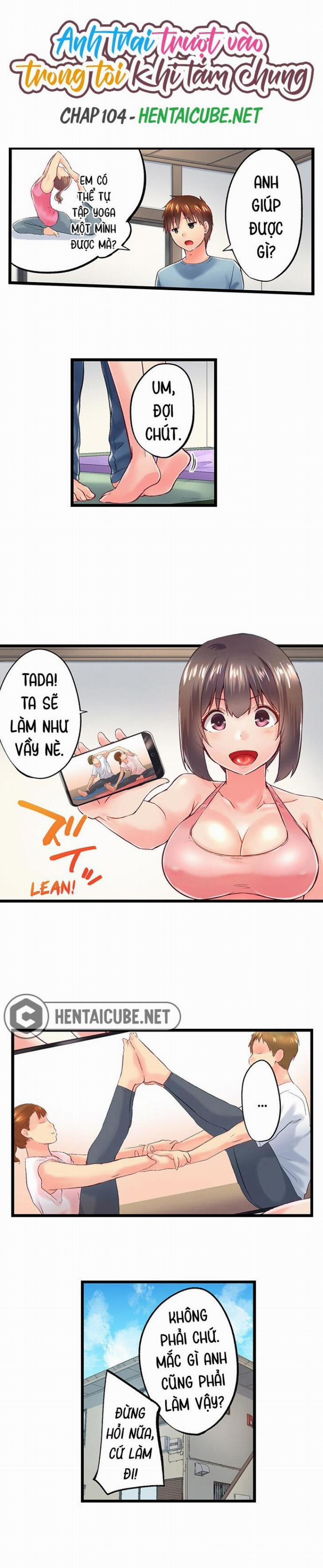 Anh trai trượt vào trong tôi khi tắm chung 104 trang 0