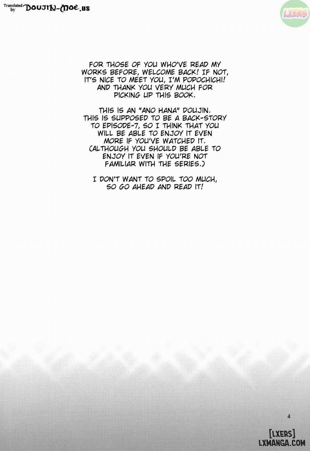 Ano Anaru no Sundome Manga Oneshot trang 2