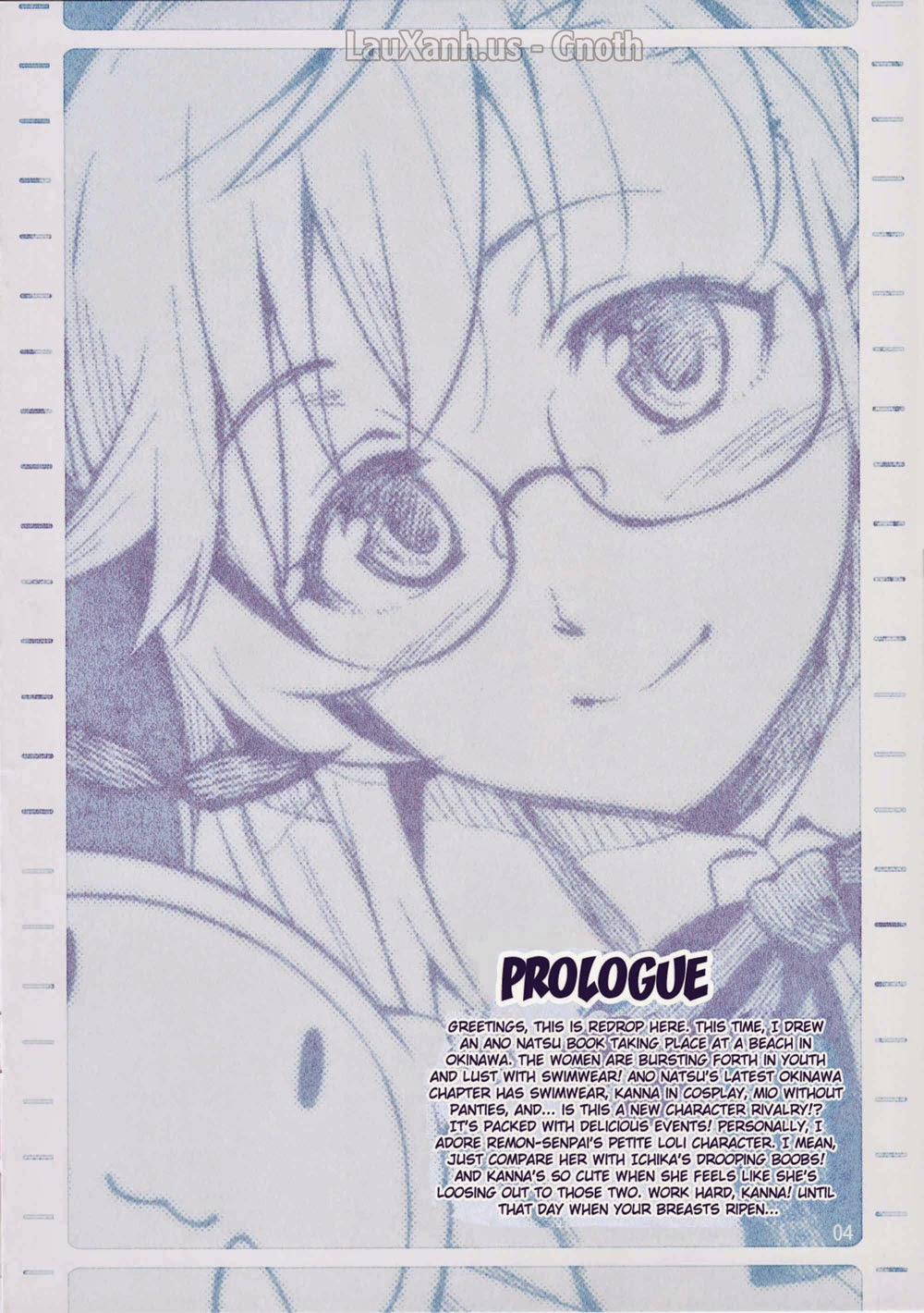 Ano Natsu No Okinawa-Hen (Ano Natsu De Matteru) Oneshot trang 2