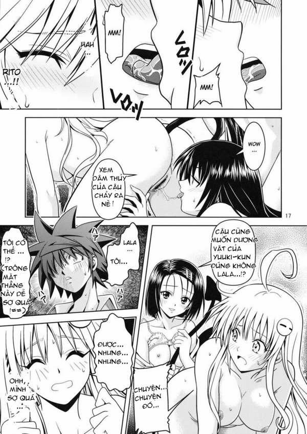 Anoko-tachi ga Taihen na Koto ni Nattemasu 2 (To Love-Ru) Oneshot trang 15