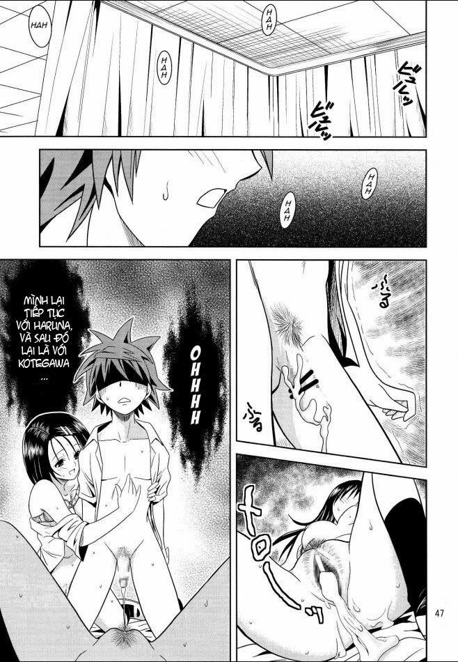 Anoko-tachi ga Taihen na Koto ni Nattemasu (To Love-Ru) Oneshot trang 46