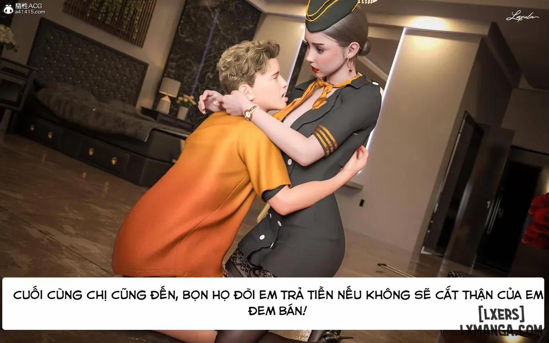 Ảo tưởng của nữ tiếp viên Oneshot trang 10